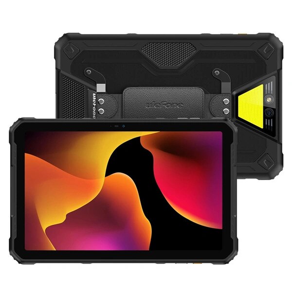 Tableta Ulefone Armor Pad 2 Negru, 4G, IPS, 11.0″ 2K, 16GB RAM (8GB + 8GB extensibili), 256GB ROM, NFC, Android 13, Helio G99, 18600mAh, Dual SIM