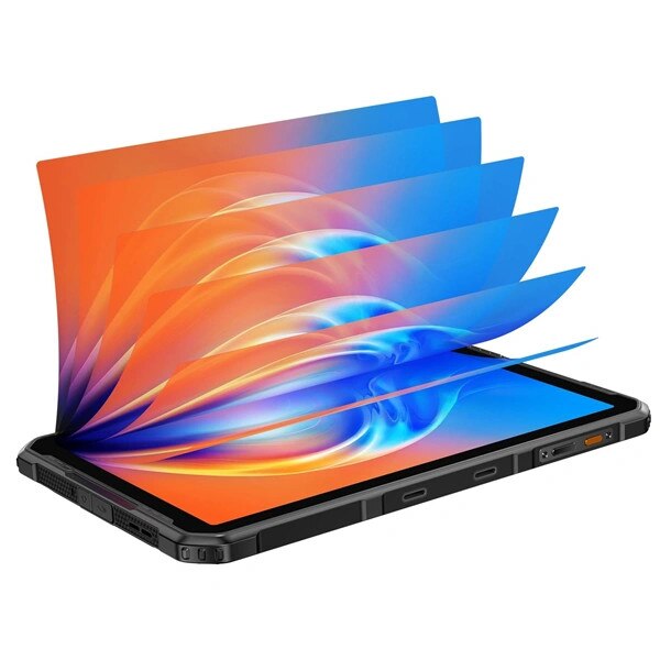 Tableta Ulefone Armor Pad 2 Negru, 4G, IPS, 11.0″ 2K, 16GB RAM (8GB + 8GB extensibili), 256GB ROM, NFC, Android 13, Helio G99, 18600mAh, Dual SIM