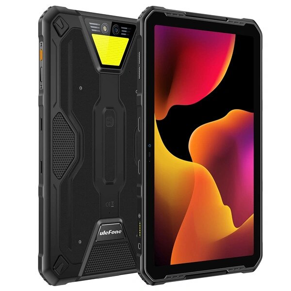 Tableta Ulefone Armor Pad 2 Negru, 4G, IPS, 11.0″ 2K, 16GB RAM (8GB + 8GB extensibili), 256GB ROM, NFC, Android 13, Helio G99, 18600mAh, Dual SIM