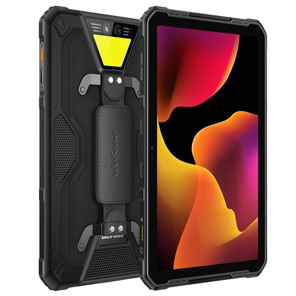Tableta Ulefone Armor Pad 2 Negru, 4G, IPS, 11.0″ 2K, 16GB RAM (8GB + 8GB extensibili), 256GB ROM, NFC, Android 13, Helio G99, 18600mAh, Dual SIM