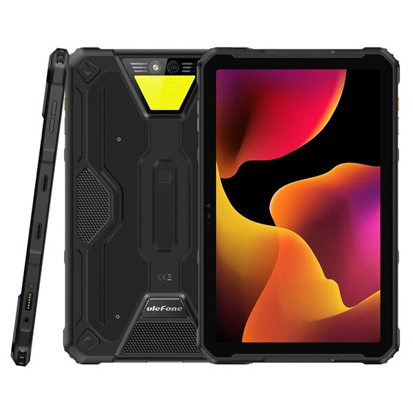 Tableta Ulefone Armor Pad 2 Negru, 4G, IPS, 11.0″ 2K, 16GB RAM (8GB + 8GB extensibili), 256GB ROM, NFC, Android 13, Helio G99, 18600mAh, Dual SIM