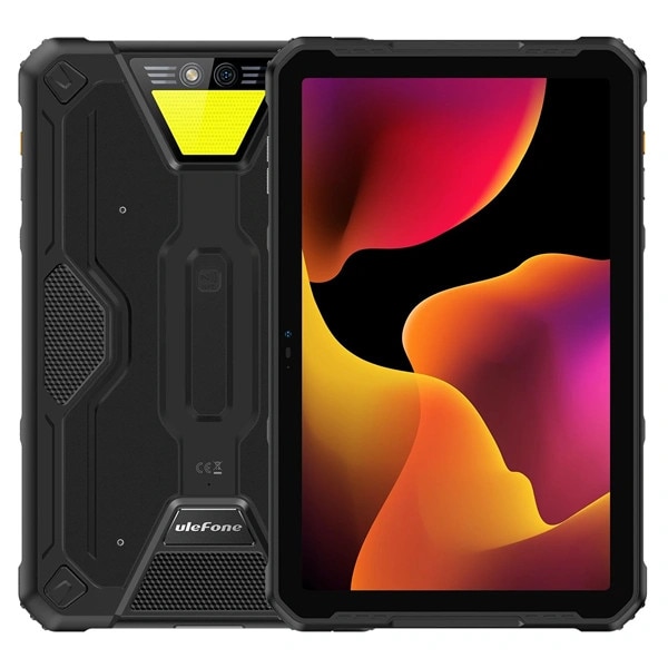 Tableta Ulefone Armor Pad 2 Negru, 4G, IPS, 11.0″ 2K, 16GB RAM (8GB + 8GB extensibili), 256GB ROM, NFC, Android 13, Helio G99, 18600mAh, Dual SIM