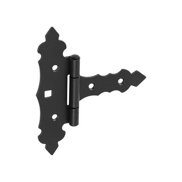 Balama poarta tip T 130x75x30x2, 0mm Neagra