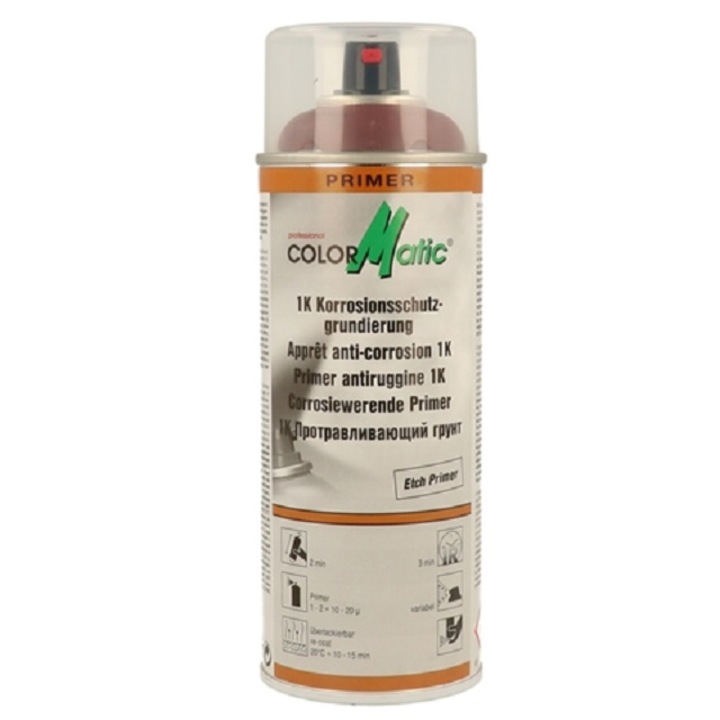 Spray grund anticoroziv Colormatic Corrosion RedBrown, rosu, 400 ml