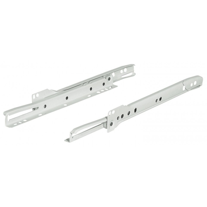 Glisiera cu role 500 mm, Alba RAL9003, Hafele Matrix R S25, 25kg