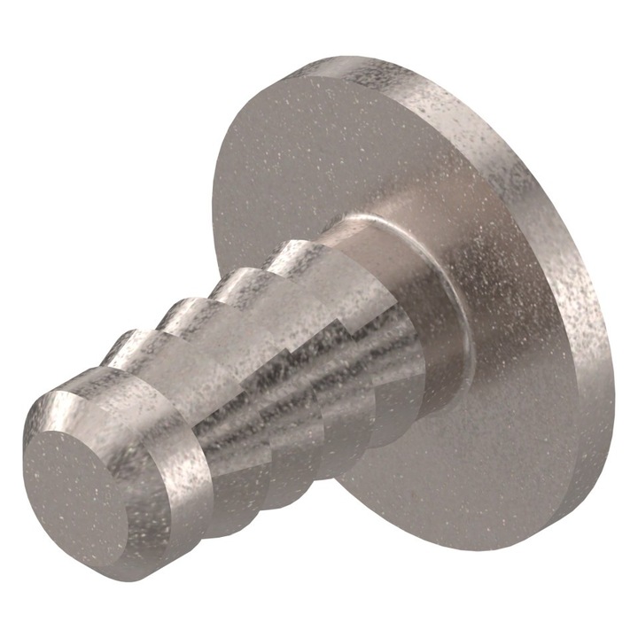 Placuta de aderenta pentru TIP-ON de usi, dimens. 11, 5x10mm, montare prin presare 955.1008D HPL-DR2502NI