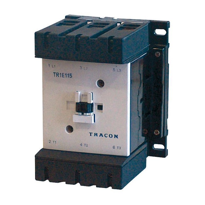 Contactor, Tracon Electric, ABS, 170A, 400V, 3NO, Alb/Albastru
