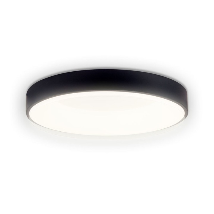 Plafoniera Lind LED 32W 4000K IP20, negru, Erste
