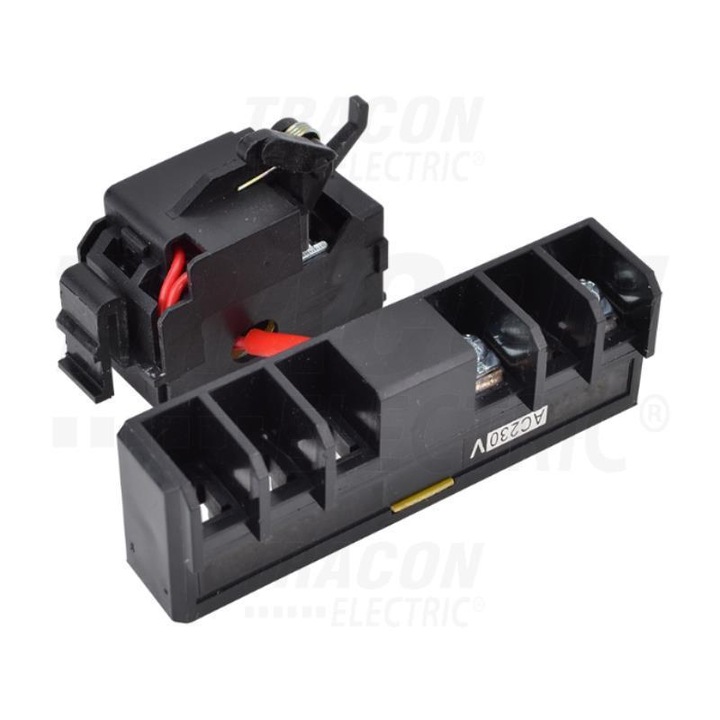 Declansator shunt, Tracon Electric, 400A/630A, 230V, Negru