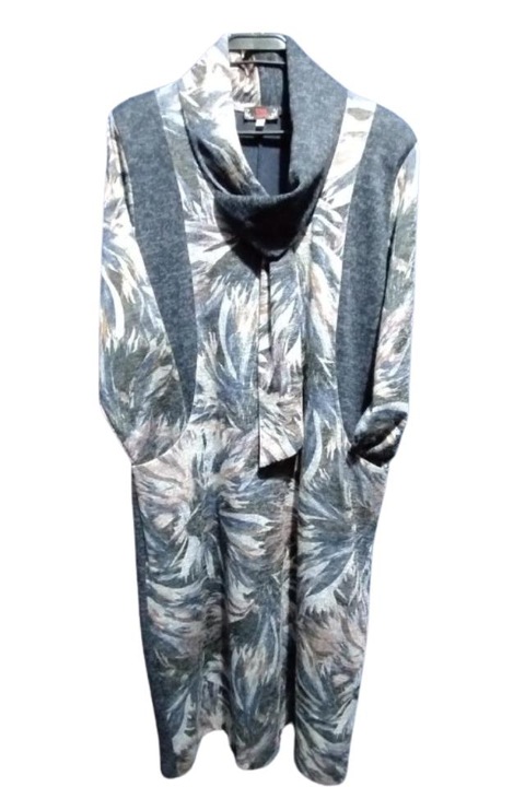 Rochie dama, Eni, casmir, Albastru, 56 EU