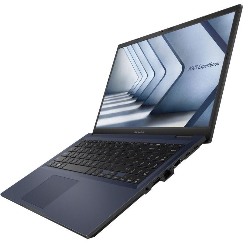 Laptop ASUS ExpertBook B1 B1502CBA-EJ0524, 15.6 inch, Intel Core i5-1235U, 4.7 GHz, 12 MB cache, 15 W, 8 GB RAM, 256 GB SSD, Intel Intel Iris Xe Graphics, Free DOS