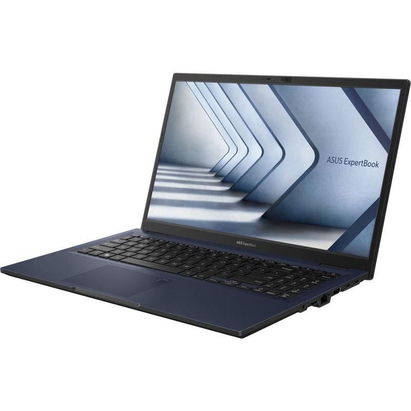 Laptop ASUS ExpertBook B1 B1502CBA-EJ0524, 15.6 inch, Intel Core i5-1235U, 4.7 GHz, 12 MB cache, 15 W, 8 GB RAM, 256 GB SSD, Intel Intel Iris Xe Graphics, Free DOS