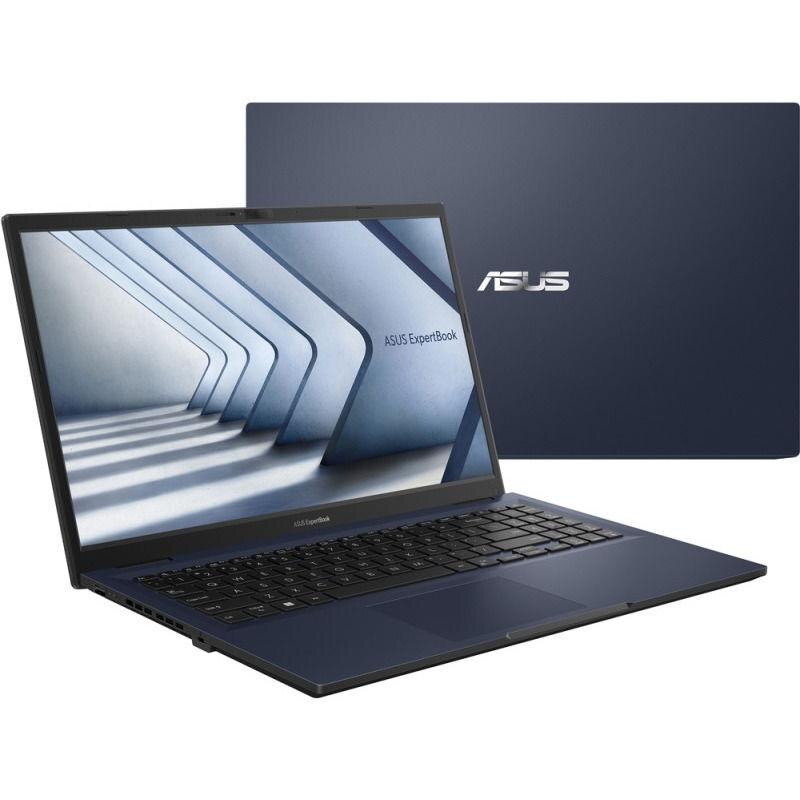 Laptop ASUS ExpertBook B1 B1502CBA-EJ0524, 15.6 inch, Intel Core i5-1235U, 4.7 GHz, 12 MB cache, 15 W, 8 GB RAM, 256 GB SSD, Intel Intel Iris Xe Graphics, Free DOS