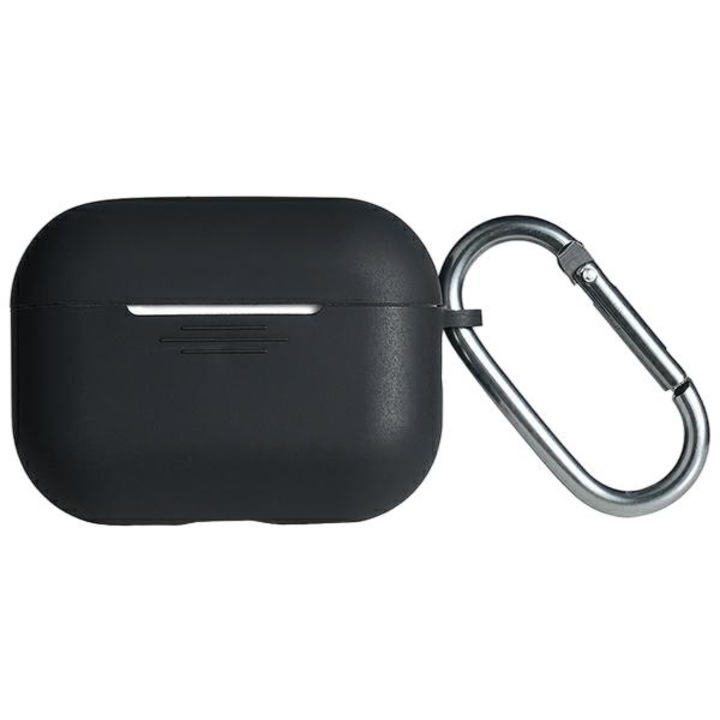 Husa de protectie pentru casti, Beline, Compatibil cu AirPods Pro 2, PU/PC, Negru