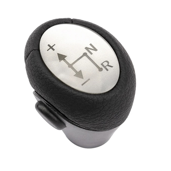 Топка скоростен лост, за автоматична скоростна кутия, подходяща за Smart Fortwo, Roadster, черен/сив