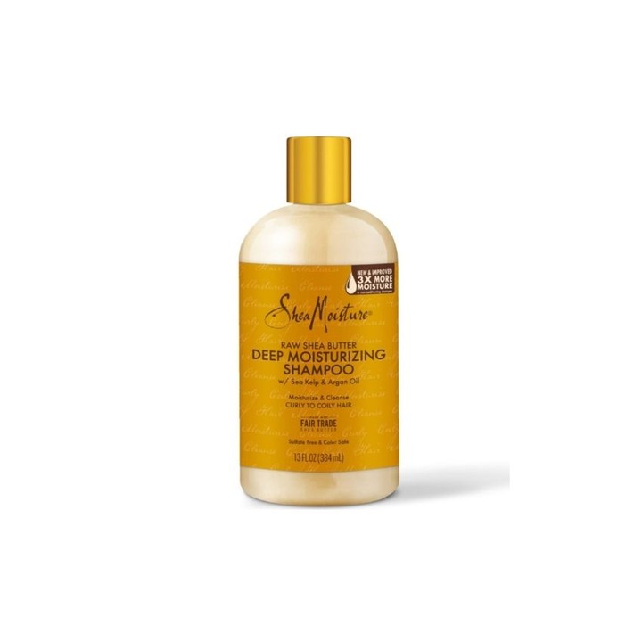 Sampon pentru hidratare intensa 384 ml, Raw Shea Butter, Shea Moisture