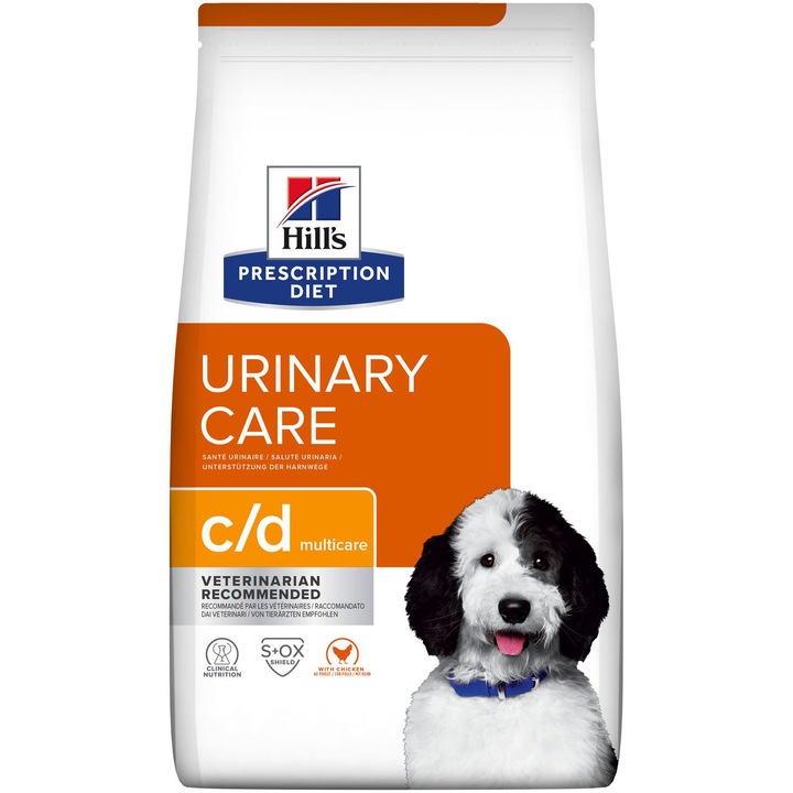 Суха храна за кучета Hill's PD c/d urinary tract, С пиле, 1,5 кг