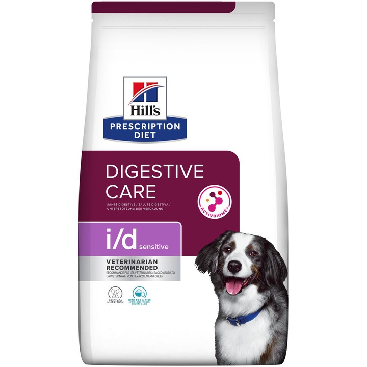 Суха храна за кучета Hill's PD i/d sensitive, digestive care, Ориз с яйце, 12 кг