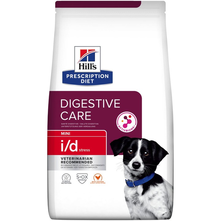 Суха храна за кучета Hill's PD i/d stress, Digestive care, MINI, С пиле, 3 кг