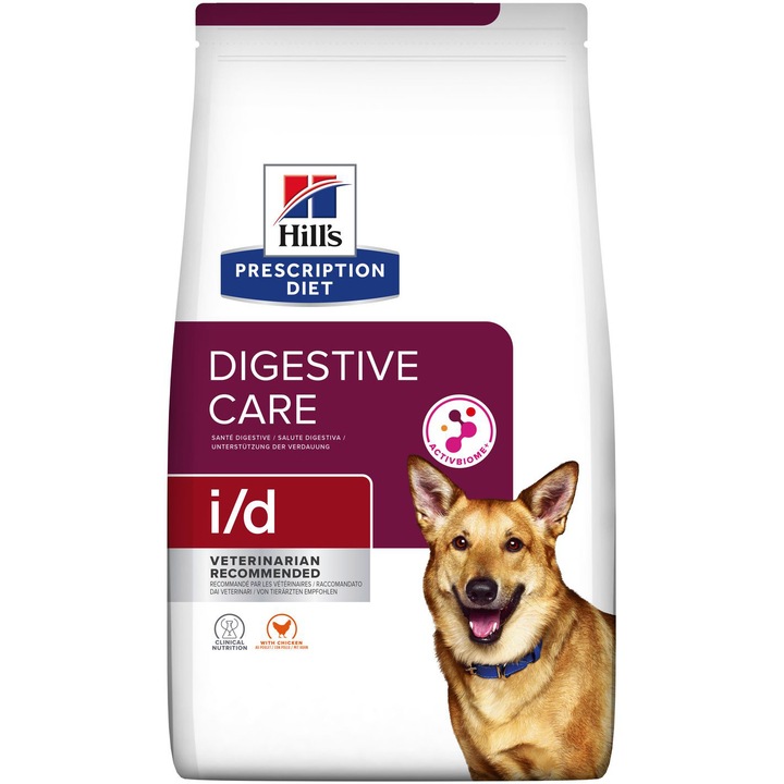 Hrana uscata pentru caini Hill's PD i/d digestive care, cu pui, 16 kg