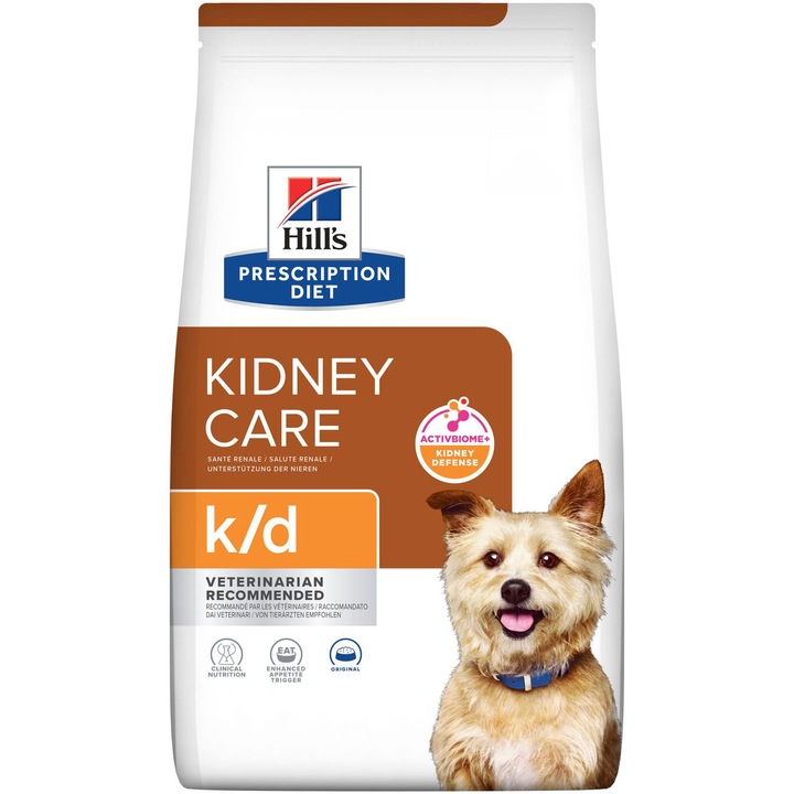 Hrana uscata pentru caini Hill's PD k/d kidney care, original, 1.5 kg