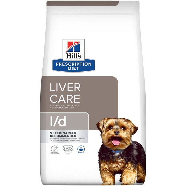 Суха храна за кучета Hill's PD l/d liver care, Original, 4 кг