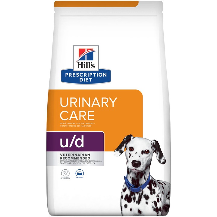Суха храна за кучета Hill's PD u/d urinary care, original, 10 кг
