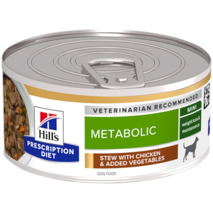 Мокра храна за кучета Hill's PD metabolic, Консерва, 156 гр