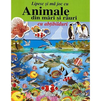 Animale din mari si rauri cu abtibilduri Animale din mari si rauri cu abtibilduri