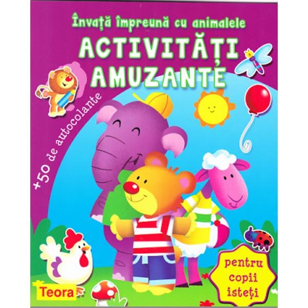 Invata impreuna cu animalele: Activitati amuzante