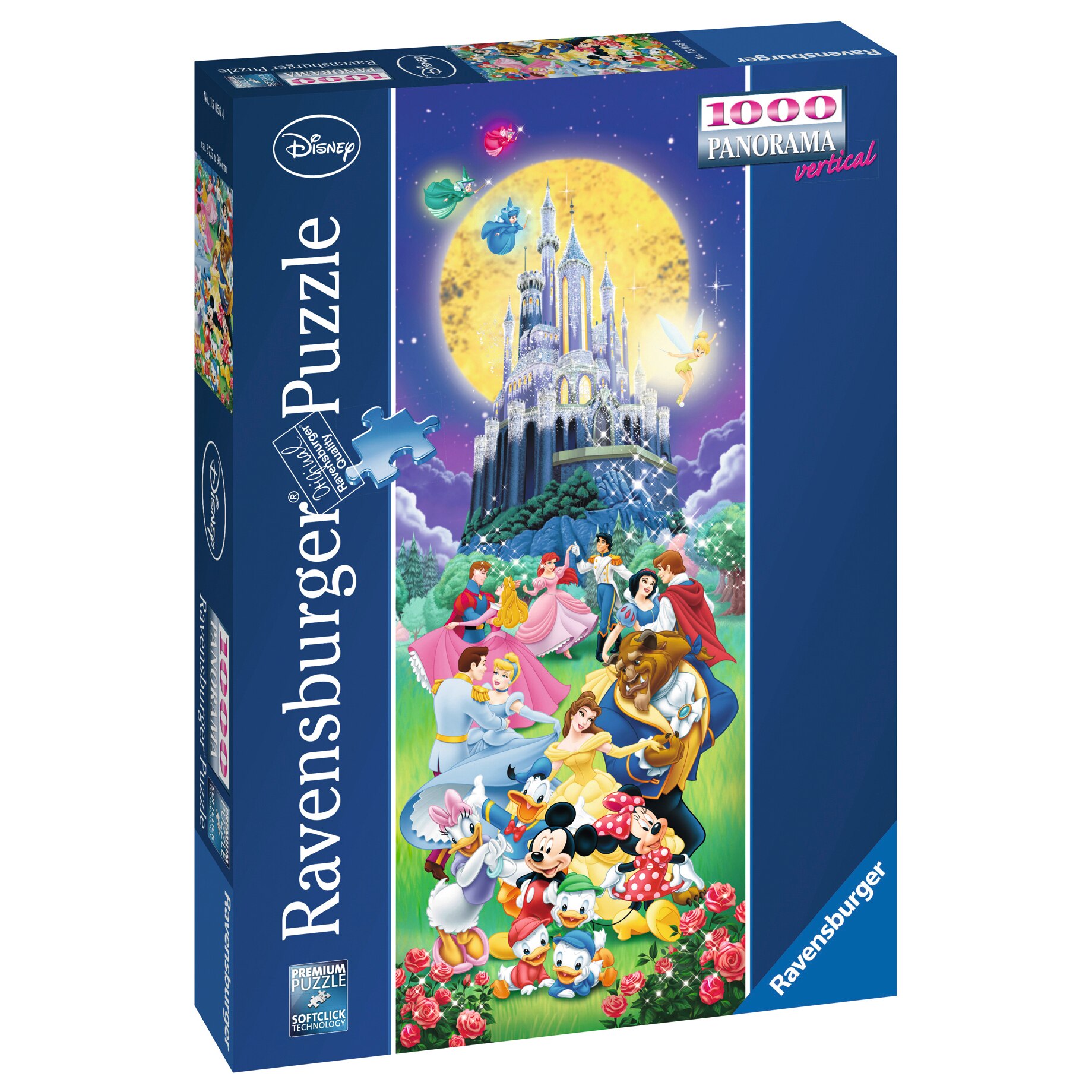 Puzzle Ravensburger castelul Disney, 1000 piese - eMAG.ro