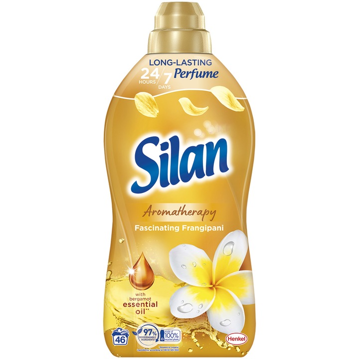 Silan Aromatherapy Fascinating Frangipani öblítő, 50 mosás, 1100 ml