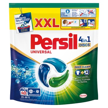Detergent de rufe Persil 4in1 Discs Universal, 40 spalari