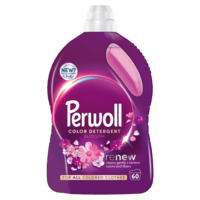 Detergent lichid pentru rufe Perwoll Renew Blossom, 60 spalari, 3000 ml