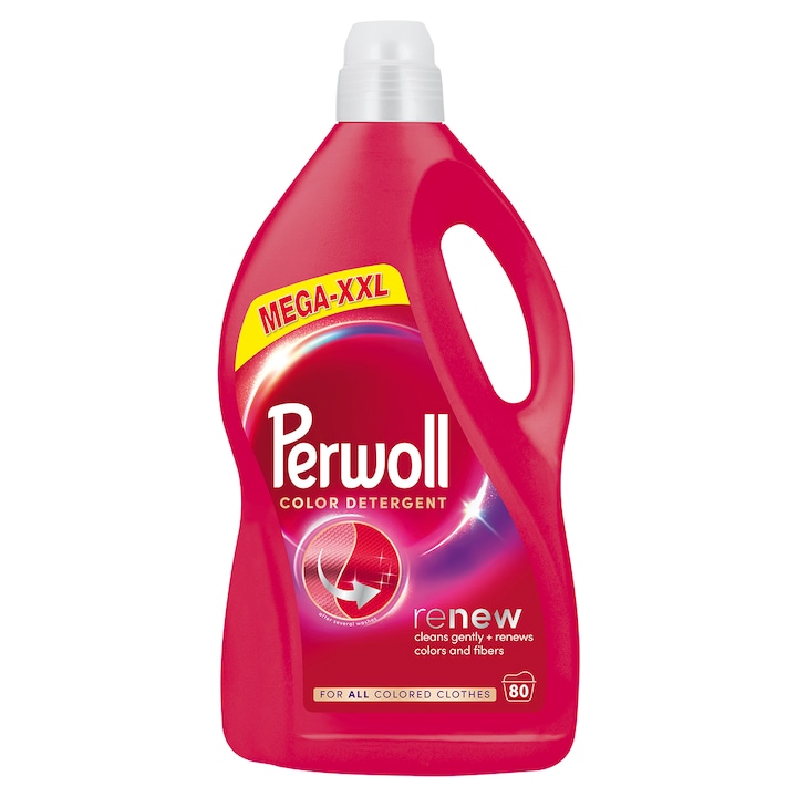 Tечен перилен препарат Perwoll Renew Color, 80 пранета, 4000 мл