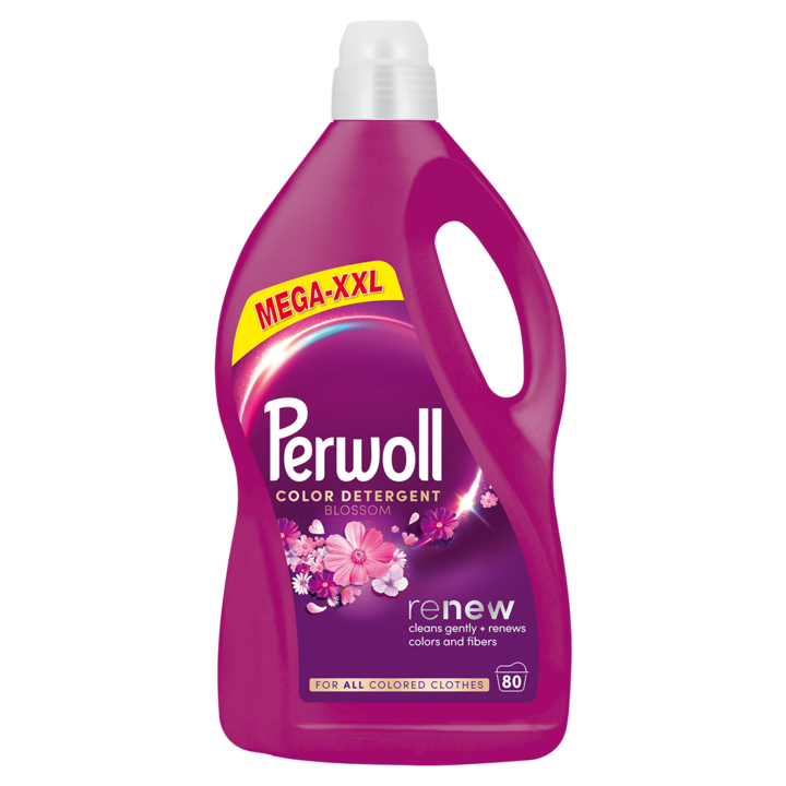 Detergent lichid pentru rufe Perwoll Renew Blossom, 80 spalari, 4000 ml