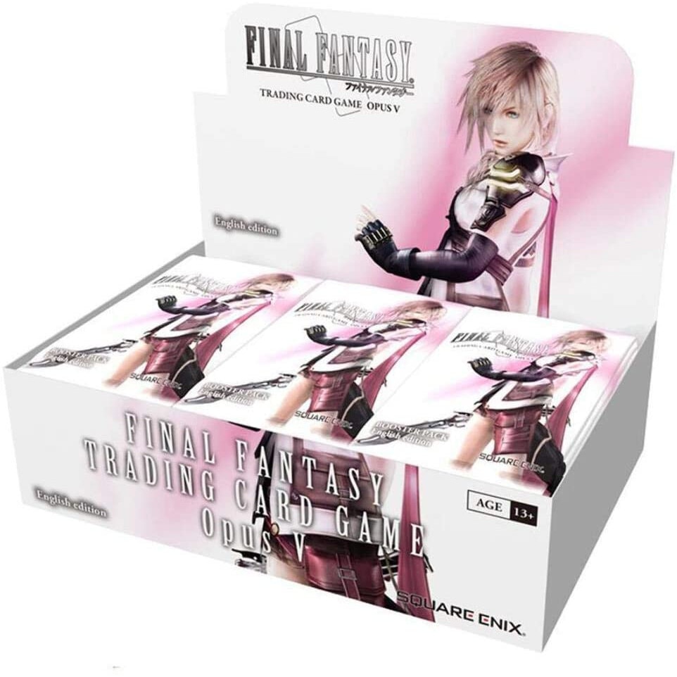 Joc de societate Final Fantasy TCG, Square Enix, 36 pachete, 13+