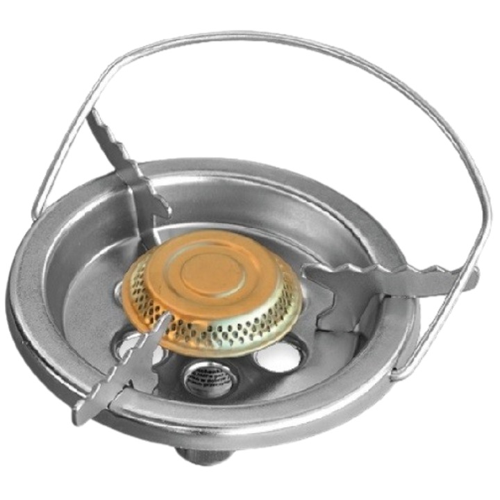 Aragaz turistic, cu un singur, arzator, 160mm, cu maner