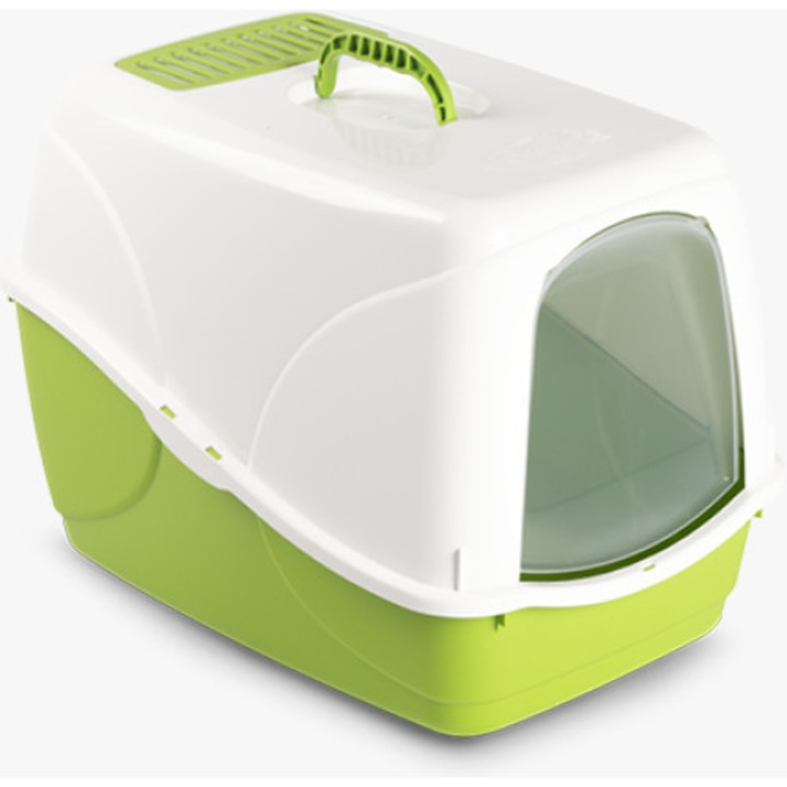 Fedett alomdoboz Buffy macskáknak szénszűrővel