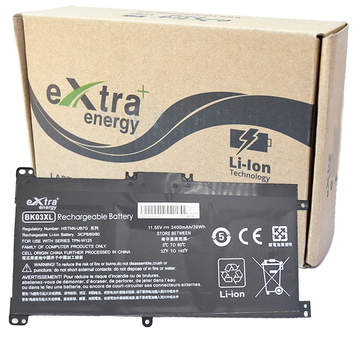 Laptop akkumulátor HP Pavilion x360 14-BA 14-BA015NW 14-BA022NW 14-BA024NW 14-BA102NW 14-BA104NW BK03XL