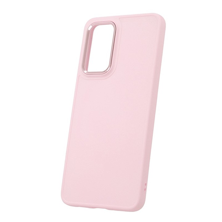 Капак за Samsung Galaxy A53 5G сатенен кейс розов