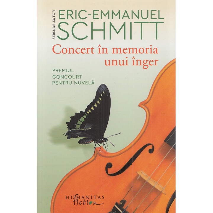 Concert in memoria unui inger, Eric-Emmanuel Schmitt
