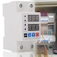 Releu monofazic si contor de energie, Excitat®, Reglabil, Protectie supratensiune si suprasarcina, Masurare si Control, 81 x 66 x 36mm, Alb