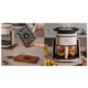Friteuza cu aer cald JIMMY Air Fry AF3, 1100 W, capacitate 4L, bol transparent, 8 programe, Display HD Touch Screen, Bej