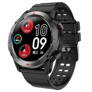 Ceas smartwatch barbati Tio®, 1.39 inch TFF IPS HD, multi sport, apel bluetooth 5.0 HD, monitorizare ritm cardiac multi point, tensiune arteriala, oxigen in sange, carcasa metalica, difuzor, IP68, negru