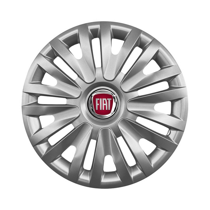 Set 4 Capace Roti R14 AutoSSF ®, Potrivite Jantelor de 14 inch, pentru FIAT, Model 217