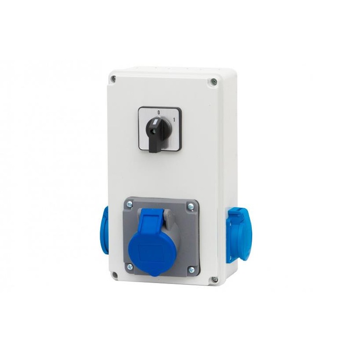 Tablou electric BICO, F-ELEKTRO, 16A/3P, 2x230V, Multicolor