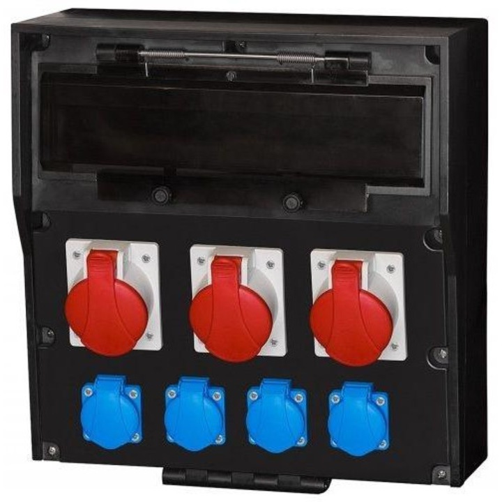 Aparatura cauciuc LIDO 18S 16A/5P, 2x32A/5P, 4x250V