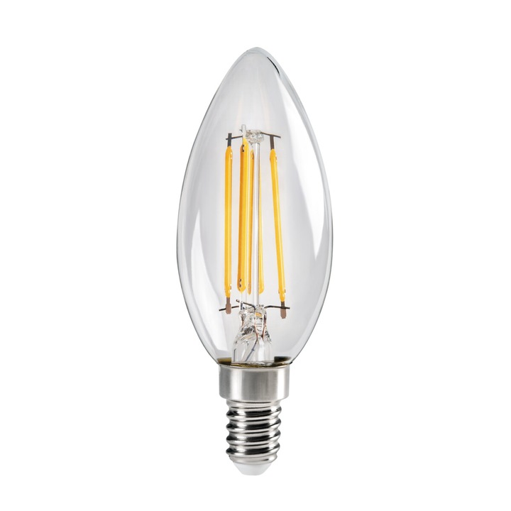 LED крушка KANLUX 4.5W топла светлина 35х97мм