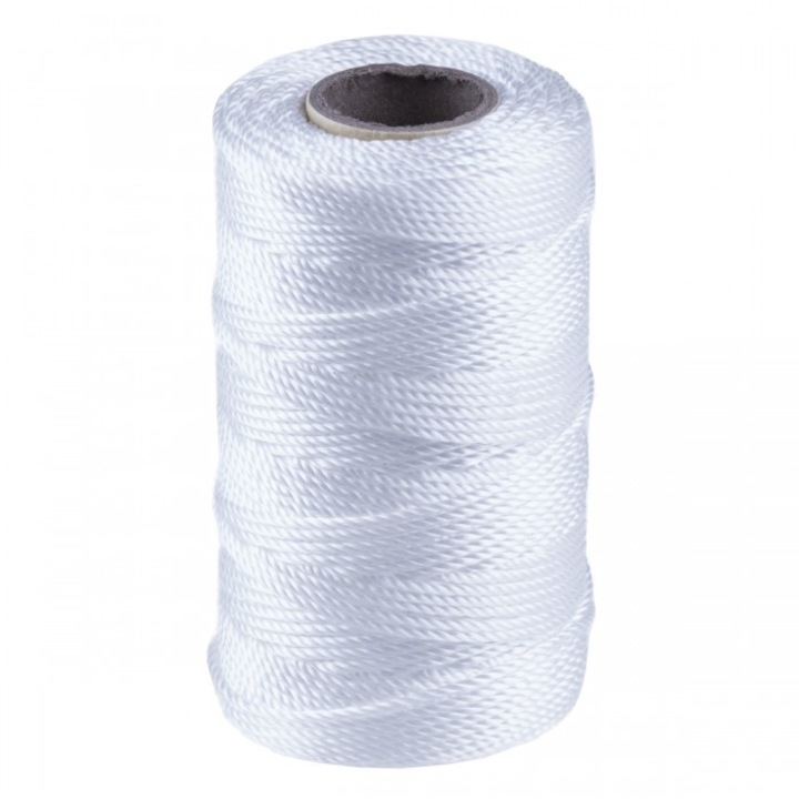 Връв, Dedra, Полипропилен, 50 mx 1,5 mm, Бяла